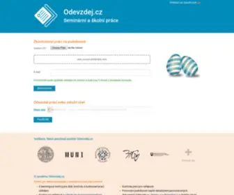 OdevZdej.cz(Odhalování) Screenshot