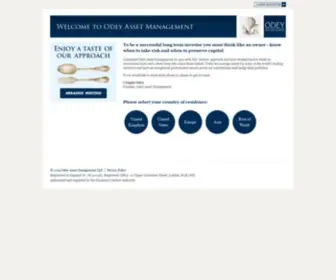 Odey.com(Odey Asset Management) Screenshot