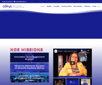Odeys.fr(Cluster Odéys) Screenshot