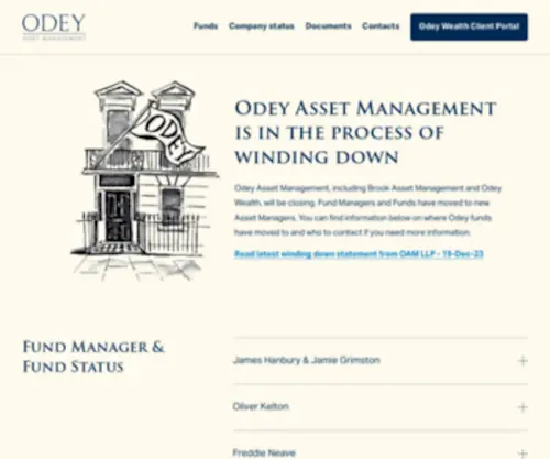 Odeywealth.com(Odey Asset Management) Screenshot