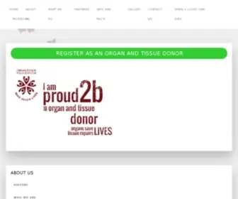 ODF.org.za(Organ Donor Foundation) Screenshot