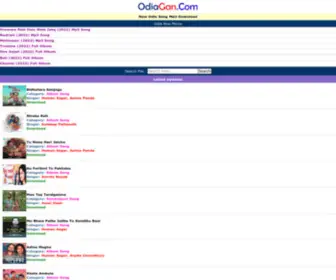 Odiagan.com(Odia Song MP3 Download) Screenshot