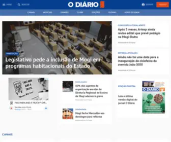 Odiariodemogi.com.br(Jornal O Diário) Screenshot
