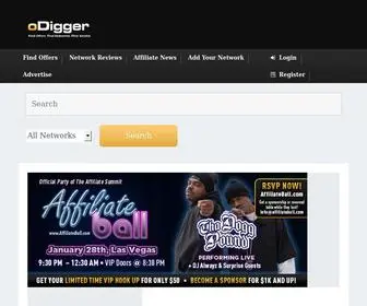 Odigger.com(Find Affiliate Offers) Screenshot