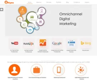 Odigma.com(Digital Marketing Company in Bangalore and Mumbai) Screenshot