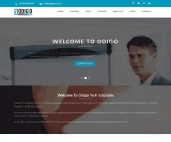 Odigotech.com(Odigo Tech Solutions) Screenshot