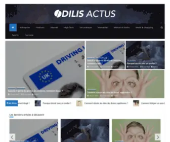 Odilis.fr(Accueil) Screenshot