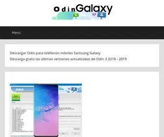 Odingalaxy.com(Descargar Odin para tel) Screenshot