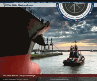 Odingroup.com(The Odin Marine Group) Screenshot