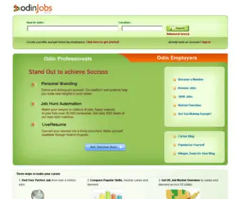 Odinjobs.com(IT Jobs and Technology Job Search Engine) Screenshot