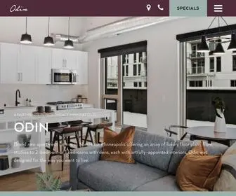 Odinmn.com(Northeast Minneapolis Apartments) Screenshot