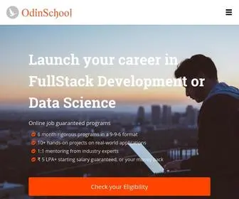 Odinschool.com(Reinvent Your Career) Screenshot
