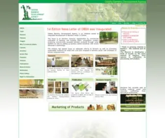 Odishabamboo.org(Odisha Bamboo Development Agency) Screenshot