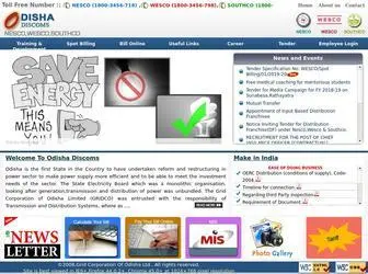 Odishadiscoms.com(Odisha Discoms) Screenshot
