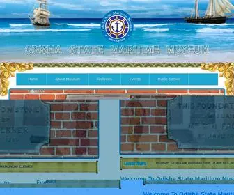 Odishastatemaritimemuseum.org(Margo) Screenshot