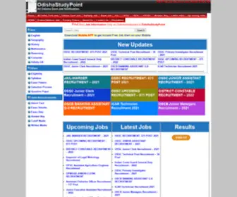 Odishastudypoint.in(Free job alerts Government) Screenshot