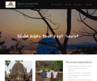 Odishaunexplored.com(Odisha Unexplored) Screenshot