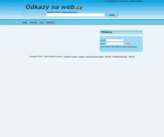 Odkazynaweb.cz(Odkazynaweb) Screenshot