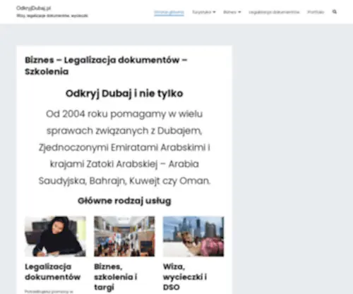 OdkryjDubaj.pl(Biznes) Screenshot