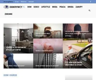 Odkrywcy.pl(Główna) Screenshot