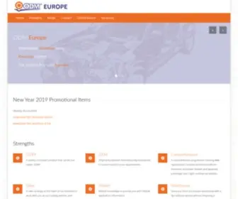 Odmeurope.com(ODM Europe) Screenshot
