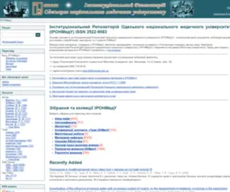 Odmu.edu.ua(Одеський) Screenshot