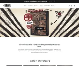 Odonnell.de(O'donnell moonshine) Screenshot