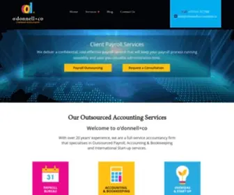 Odonnellaccountants.ie(O’donnell) Screenshot