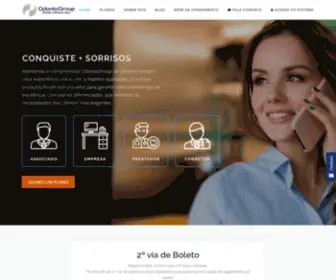 Odontogroup.com.br(Uma operadora de planos odontológicos entre as melhores do Brasil. Odontologia com custo) Screenshot