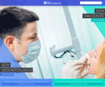 Odontologos.mx(Portal Odontólogos®) Screenshot