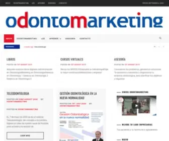 Odontomarketing.com(Mejora tu lado empresarial) Screenshot