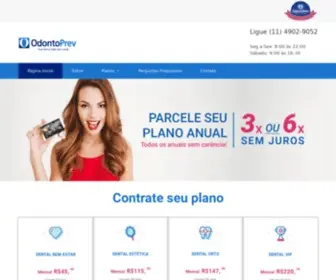 Odontoprevsite.com.br(Odontoprev) Screenshot