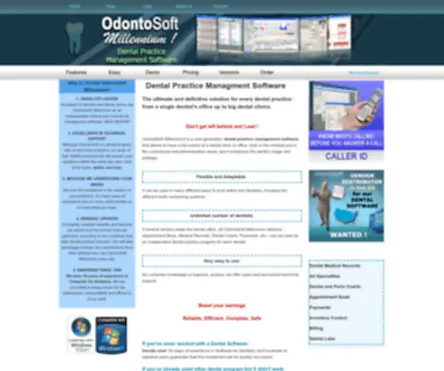 Odontosoft.com(OdontoSoft Millennium) Screenshot