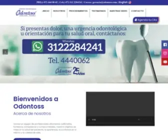 Odontoss.com(Implantes Dentales Medellin) Screenshot