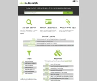 Odoo-Code-Search.com(Odoo Code Search) Screenshot