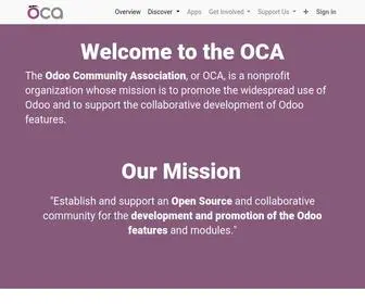 Odoo-Community.org(The Odoo Community Organisation) Screenshot