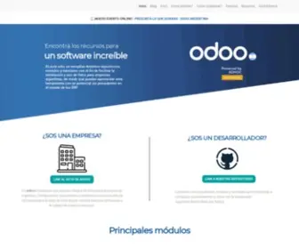 Odooargentina.com(Odoo Argentina) Screenshot
