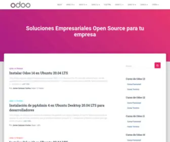 Odooperu.org(Odoo ERP) Screenshot