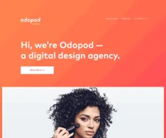 Odopod.com(Odopod by Nurun) Screenshot