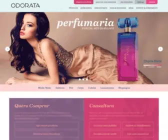 Odorata.com.br(Odorata) Screenshot