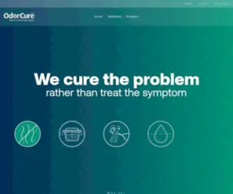 Odorcure.co.za(Home) Screenshot