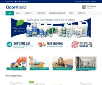 Odorklenz.com(Odor Elimination) Screenshot