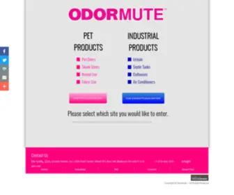 Odormute.com(Odormute) Screenshot