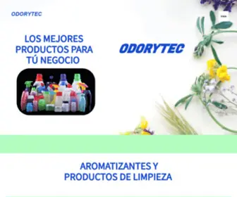 Odorytec.com.mx(Aromatizantes) Screenshot