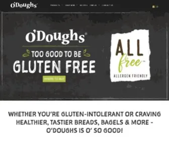 Odoughs.com(O'Doughs) Screenshot