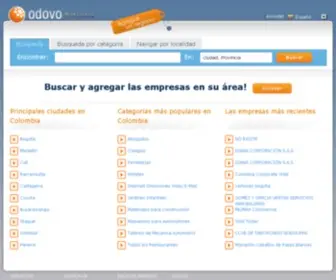 Odovo.co(Buscar y agregar las empresas en su área) Screenshot