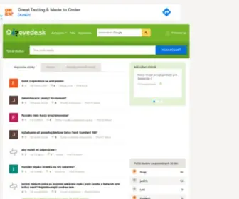 Odpovede.sk(Odpovede) Screenshot