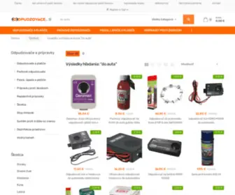 Odpudzovace.sk(Internetový obchod s odpudzovačmi a plašičmi) Screenshot