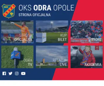 Odraopole.pl(Odra Opole) Screenshot