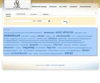 Odrportal.hu(MOKKA-ODR katalógus) Screenshot